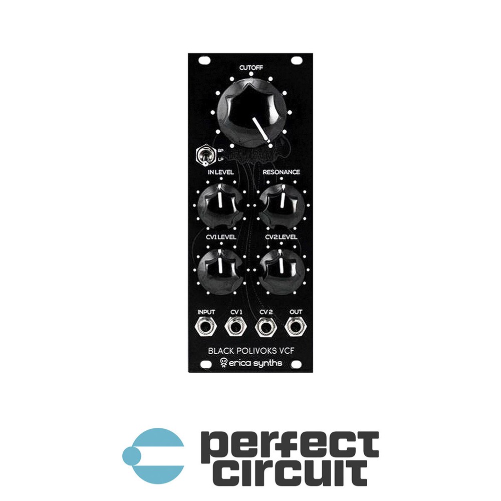 Erica Synths Black Polivoks VCF v2 EURORACK – NEW – PERFECT CIRCUIT