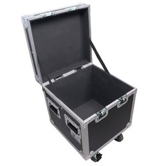 2 PROX ATA Flight Road Case DJ Utility Multipurpose Trunk w/ 4″ Wheels