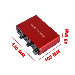 USB Audio Interface (Gen 3) for Recording Songwriting Streaming Home or Studio