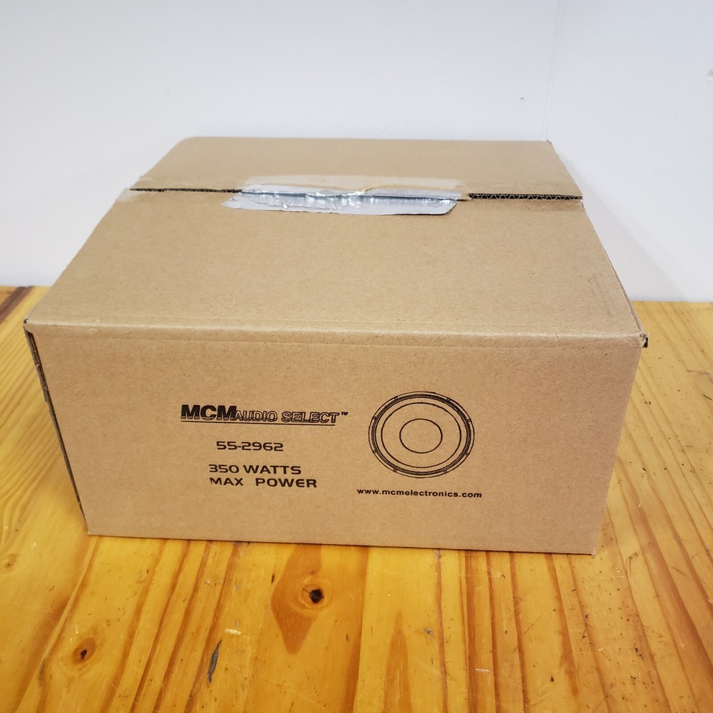 MCM Audio Select 12″ Woofer 55-2962 350 Watts 8 Ohm Qty 7