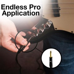 1/4″ TS Male to 3.5 TS Unbalanced Cable – Custom Length, Color Professional Cord