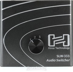 Hosa SLW-333 Passive Stereo Monitor Switcher