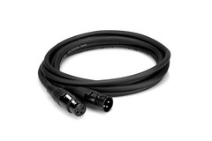 Hosa Pro Microphone Cable HMIC-005, Neutrik REAN Connectors XLR3F to XLR3M 5Ft