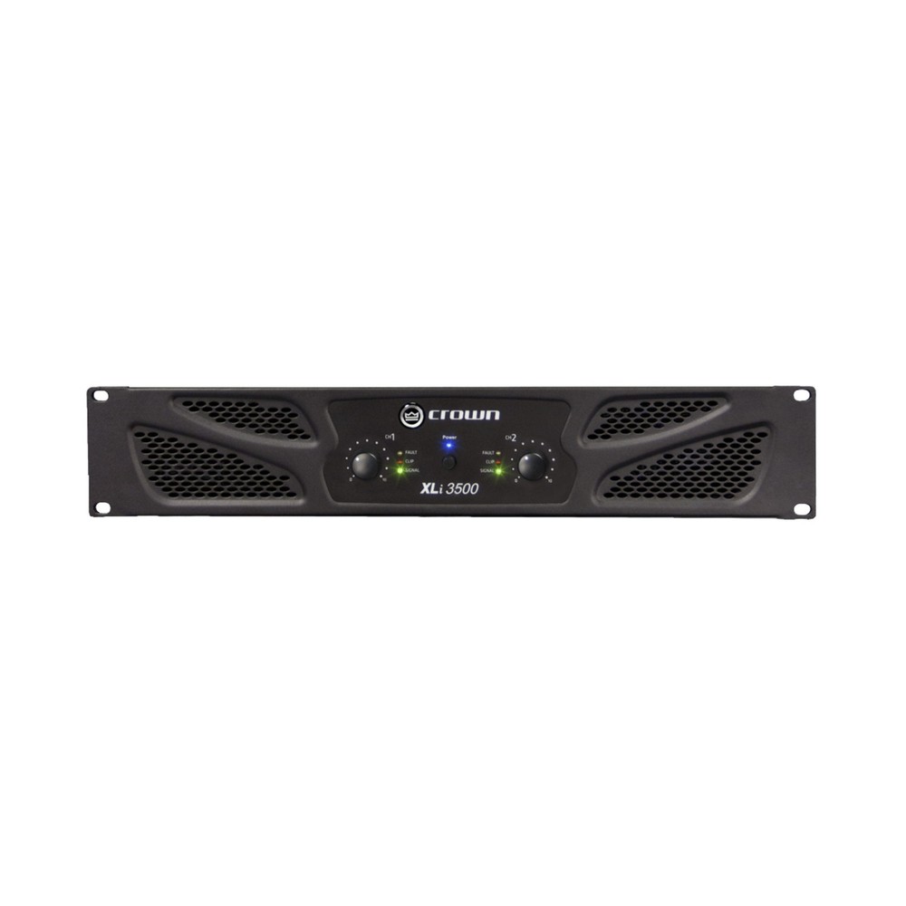 Crown XLi 3500 Stereo 1350 Watt Amp 4 Ohms 2U Rack Stereo Power Amplifier