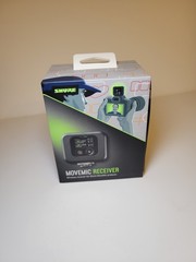 Shure MoveMic Wireless Microphone Receiver for Cameras & Mobile Devices