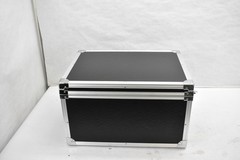 Heavy Duty Utility Case Aluminum Hard Shell w Foam Padding Interior READ