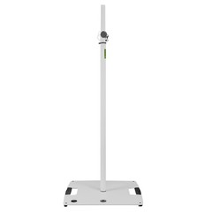 Gravity GLS431W White Lighting Stand 2-pack w/Steel Base & Bag & 35mm M10 Flange