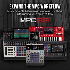 Standalone MPC Sample Sampler with USB-C, Rechargeable Battery & Built-in Mic
