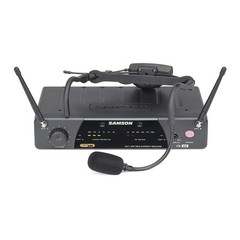 Samson AirLine 77 AH7 Fitness Headset Wireless System (Channel K6),Black