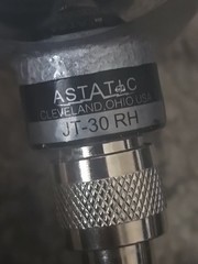 Vintage Astatic JT-30 RG Harp Mic Harmonica Microphone W/ Cord