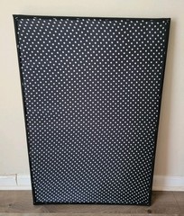 3 Sound Absorbing Acoustic Wall Panels in Black – SET of 3