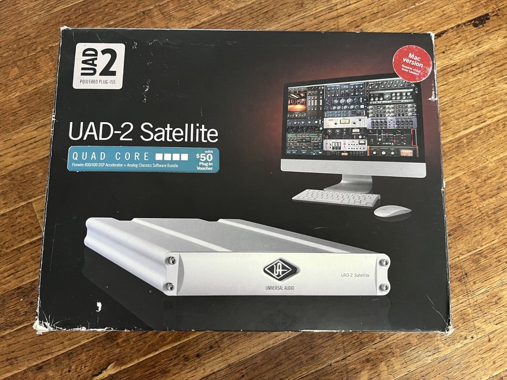 Universal Audio UAD-2 Satellite QUAD Core Firewire DSP Accelerator