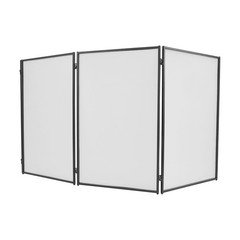 DJ Foldable Booth Panel Portable Facade Event Cover Screen Detachable w/ Bag