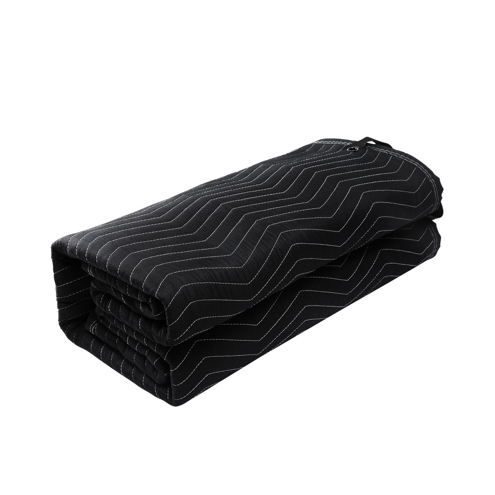 VEVOR Sound Dampening Blanket Studio Grommeted Blanket 96″ x 80″ Acoustic Black