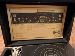 Maestro EchoPlex EP-4 Tape Echo Machine 1970s Black With Foot Switch NO ISSUES!