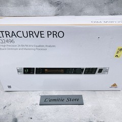 Behringer DEQ2496 Ultracurve Pro 2Channel Equalizer Mastering Processor DEQ 2496