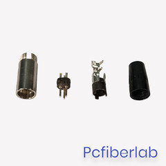 Lot of 2 Switchcraft TA3ML 3-Pin Mini XLR Male Microphone Connector