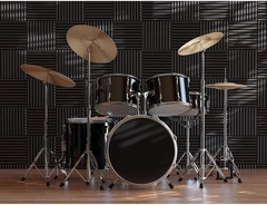 72 PACK 12″X12″X1″ Acoustic Foam Panels Wedge Studio Soundproofing Wall Tiles US
