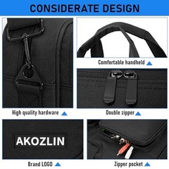 Multi-Layer Padded DJ Controller Gig Bag Carry Case for Pioneer, Denon, Numark