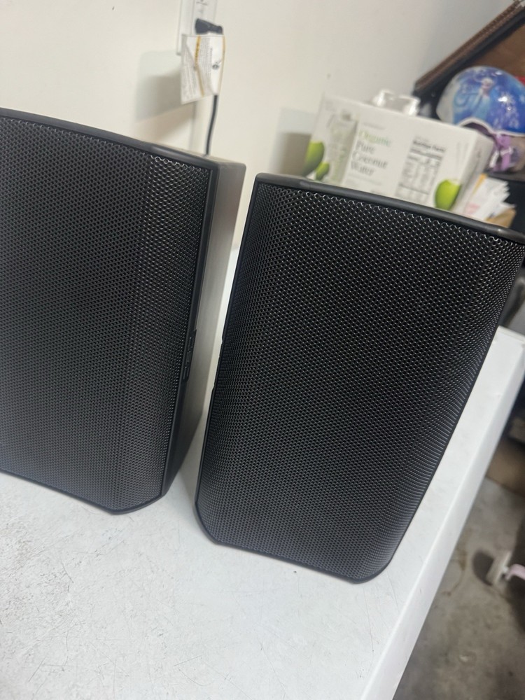 QSC AD-S4T-BK AcousticDesign PA Speaker 4″ 2-Way Passive Weather Resistant Black
