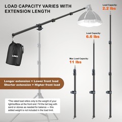 LINCO Lincostore Zenith Photography Boom Arm 83″ / 210cm with Sandbag, AM224 …