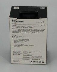 Saramonic SmartRig+ Di 2-Channel Audio Interface w/XLR, 1/4″ & 1/8″ W Lightning