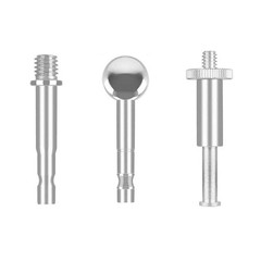 ThtRht 3 Pack Boom Arm to 17mm Ball 1/4 inch 3/8 Screw Bolt Mount Connector A…