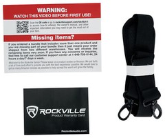 Rockville Padded LCD TV Screen Monitor Travel Gig Bag Fits Dell E2016HV
