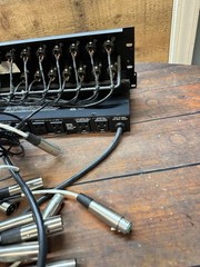 Pyle Rack Mount Power Conditioner Strip Supply USB Charging Port PCO865
