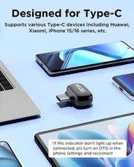 BOYA Mini USB-C Wireless Lavalier Microphone for Andriod iPhone 16/15, Ultra …