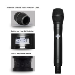 Wireless Microphone Pro UHF Vocal Handheld Microphone Ourdoor Wireless mic Set