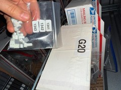 Mackie Mixer 1202-VLZ Pro Used Parts Gray Push Button Cap Cover [Select Part]