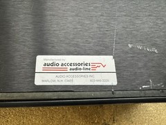 Audio Accessories Audio-Line 48 Point Audio Patch Bay PatchBay 2 x 24