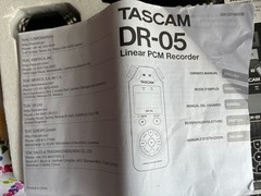 TASCAM DR05V2 Stereo Portable Digital Audio Recorder DR-05 Version 2~Used