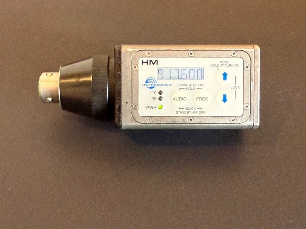 Lectrosonics HM E Block 20 Wireless Handheld Transmitter