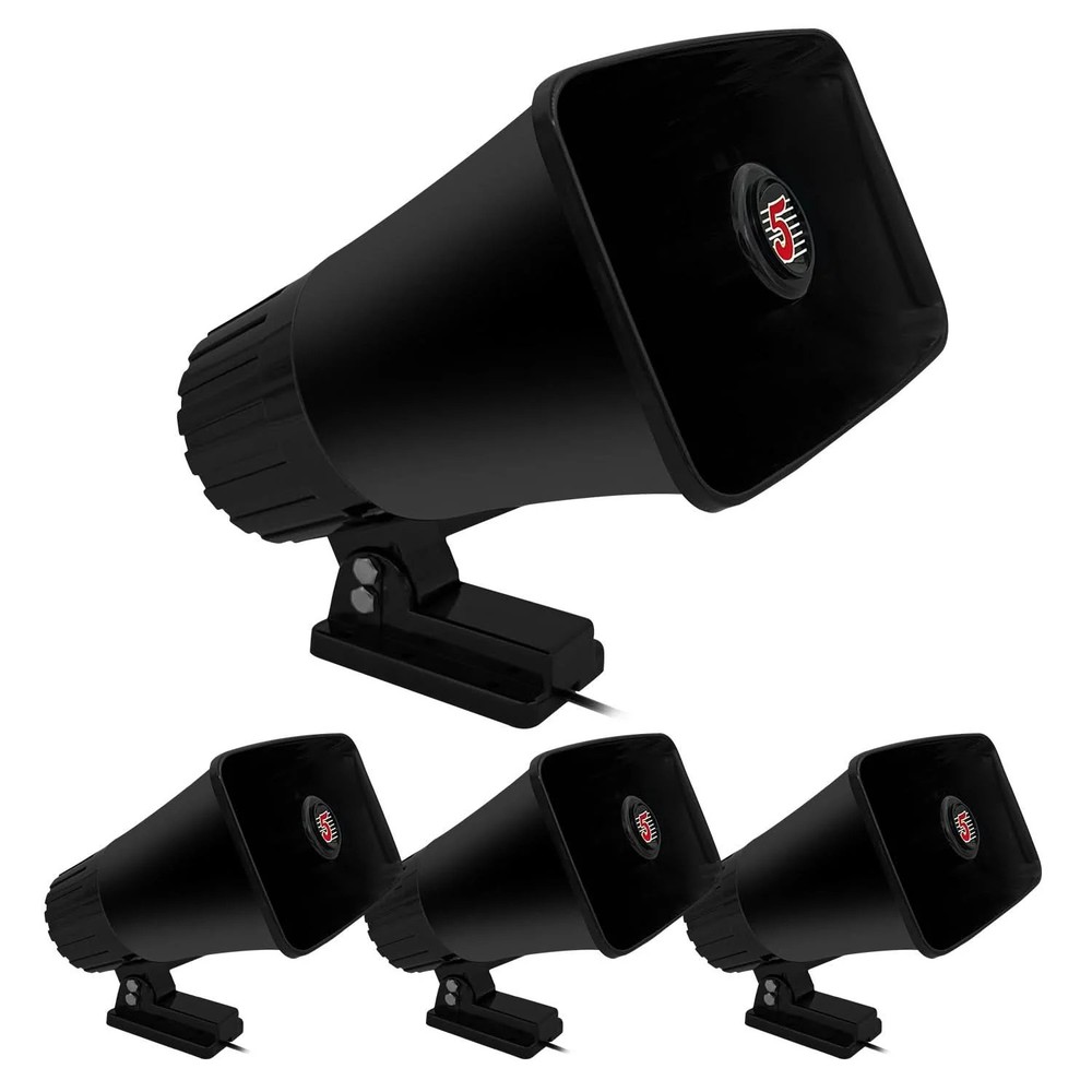 5Core 8 Inch PA Horn 250W Loud Speaker Bull Horn Loud Audio 8Ohm All Weather Use