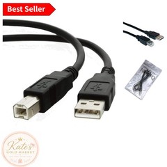 Braided 10FT USB 2.0 Data Transfer Cable for Akai Professional MIDI Keyboard
