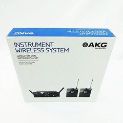 AKG 2 channel B band wireless system WMS40 PRO MINI2 INSTRUMENTAL SET DUAL New