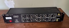 Ashly SC-77, Blue Version Stereo 3 Way Electronic Crossover, Vintage Rack-READ