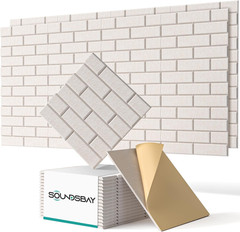 Soundproof Wall Panels, Acoustic Panels Self Adhesive, 18 Pack Sound Proof Foam