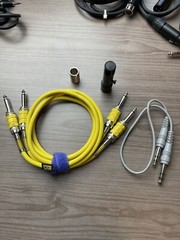 Various Audio Interconnect Cables-Connectors-Plugs And More