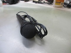 ION Wired Dynamic Microphone w/ 1/4″ Plug – Tested Working – Black Stage Mic 10′