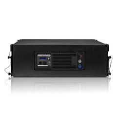 Sound Town ZETHUS 4x Dual 10″ Powered Line Array Speaker Set & Frame ZS-210BPWX4