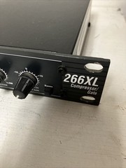 dbx 266XL Stereo Audio Compressor / Gate 2 Channel Dynamics Processor
