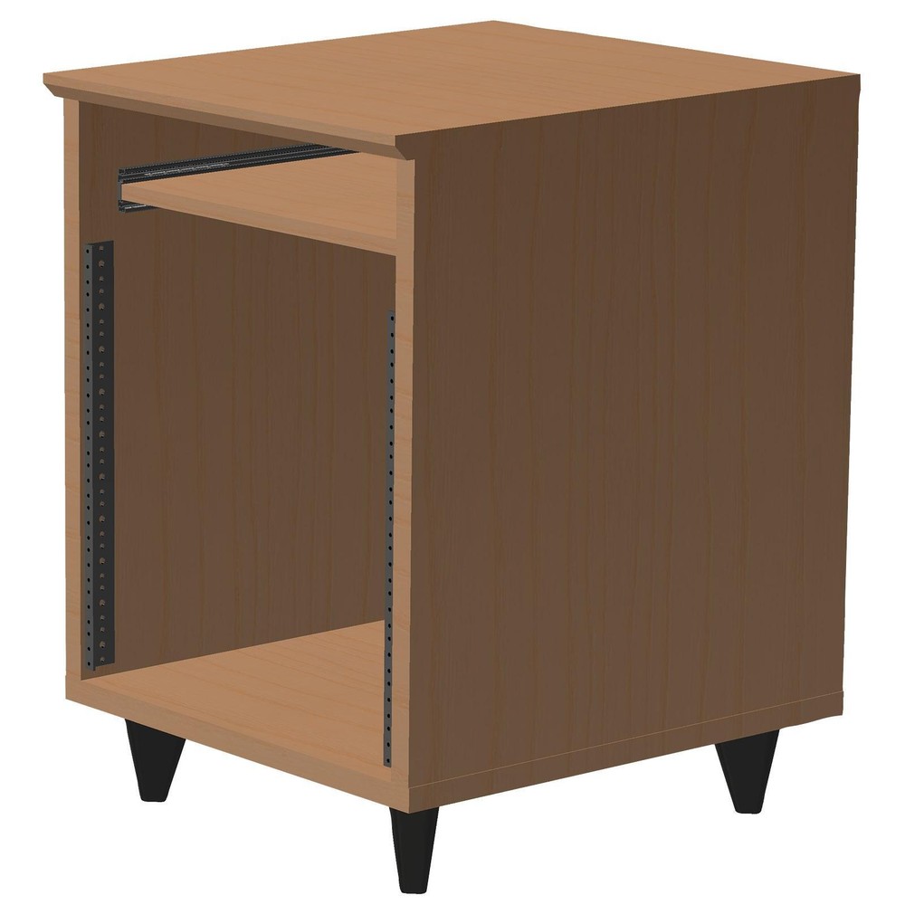 Gator Frameworks Elite Series 10U Studio Rack Table Natural Maple Finish idjnow