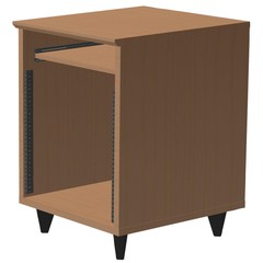 Gator Frameworks Elite Series 10U Studio Rack Table Natural Maple Finish idjnow