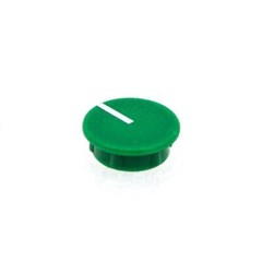 PixelGear 12mm Green Knob Cap with White Indicator Line for DBX 160 Replacement