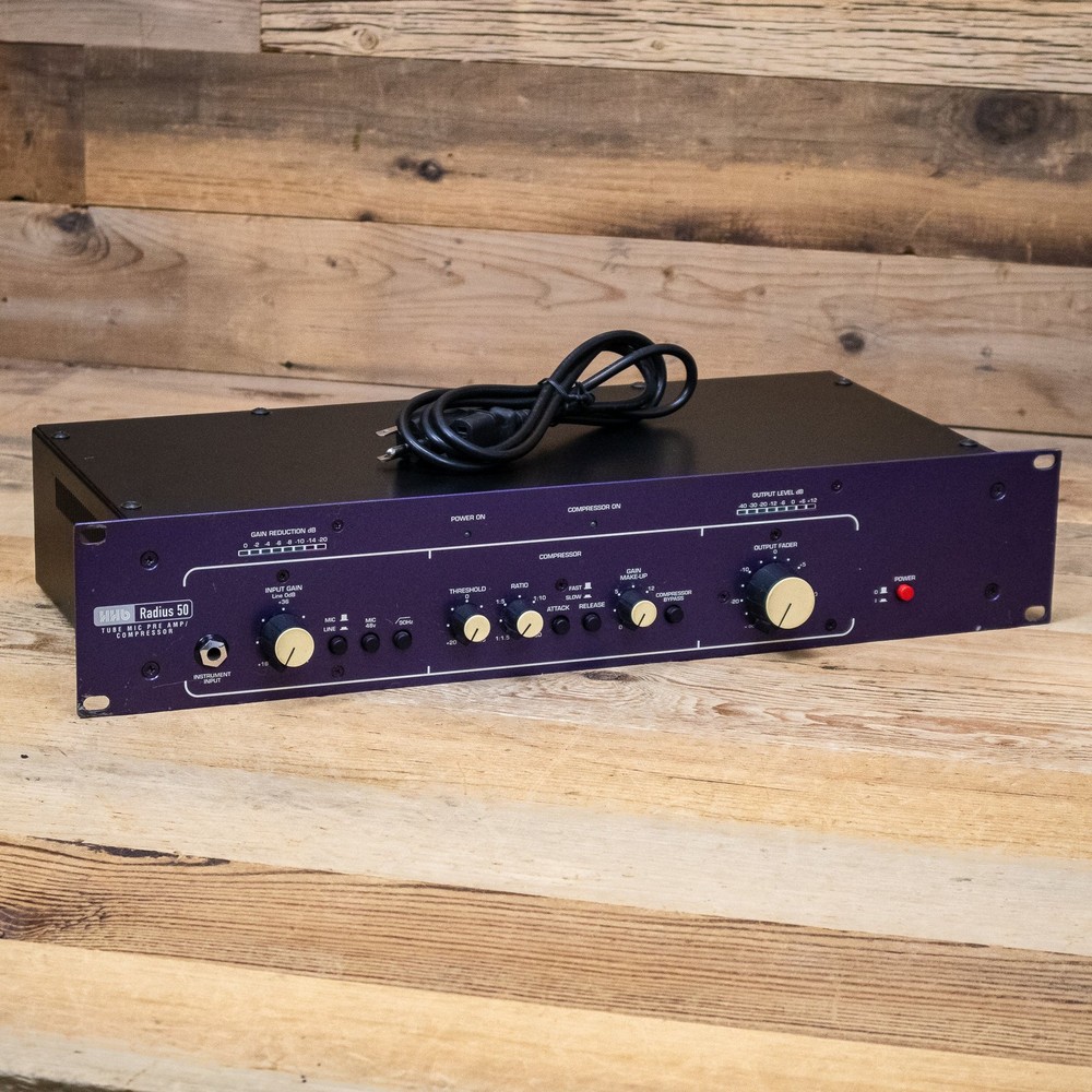 HHB Radius 50 Tube Mic Preamp & Compressor Microphone Preamplifier U284090