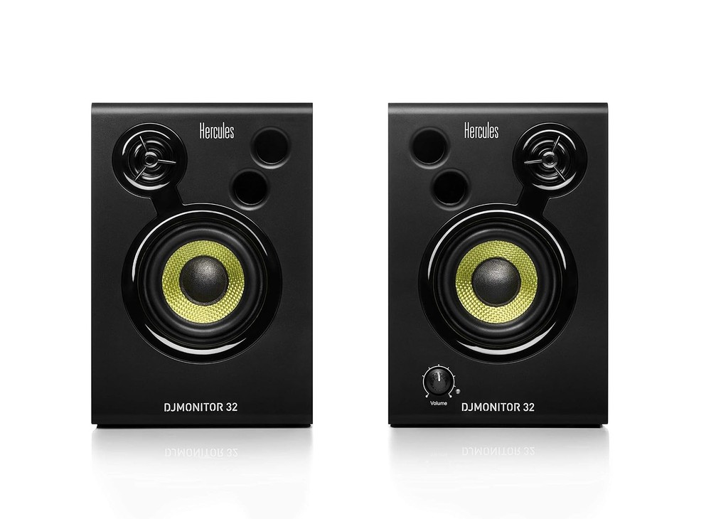 Hercules DJMonitor 32 Active Speakers 15W RMS DJ Monitoring