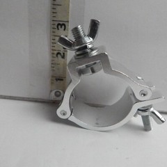 7 Medium-Duty Aluminum Clamp with a Hex Bolt and Standard Wing Nut